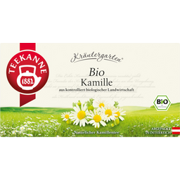 Kräutergarten Herbal Tea - Organic Chamomile Tea - 20 double chamber bags