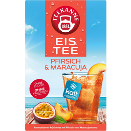 TEEKANNE Eistee - Peach & Passion Fruit Ice Tea - 18 double chamber bags