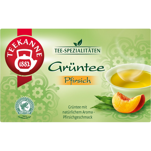 Specjalna edycja herbat Zielona herbata brzoskwinia RFA - 20 torebek dwukomorowych