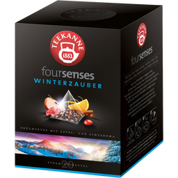 TEEKANNE Foursenses Tea Pyramids - Winter Magic - 20 pyramid teabags