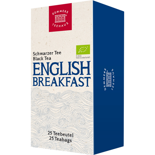 Demmers Teehaus Quick-T BIO English Breakfast - 25 bolsas