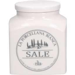 La Porcellana Bianca Conserva - Ceramic Salt Jar - 1 Pc.
