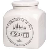La Porcellana Bianca Conserva - Ceramic Biscotti Jar