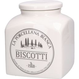 La Porcellana Bianca Conserva - Ceramic Biscotti Jar - 1 Pc.