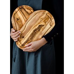 CÔTE d'AZUR prkénko z olivového dřeva s drážkou na šťávu