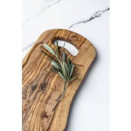 CARTHAGE prkénko z olivového dřeva s drážkou na šťávu
