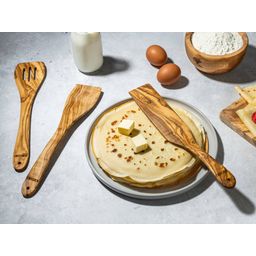 THE OMLETTE LOVER Olive Wood Spatula Set of 3