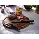 Tramontina Round Steak Plate, Teak - 1 Pc.
