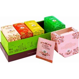 Bio pudełko prezentowe Wellbeing Favourites - 40 torebek herbaty