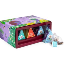 Bio pudełko podarunkowe, sezonowe - Best Mum - 12 torebek piramidek