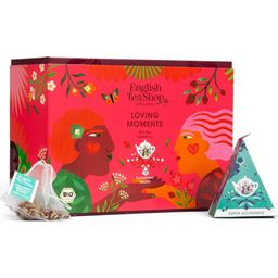 English Tea Shop Caja Regalo Bio Saisonal Loving Moments - 12 bolsas piramidales