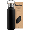 Bambaw Thermosflasche aus Edelstahl 1000 ml - Jet Black