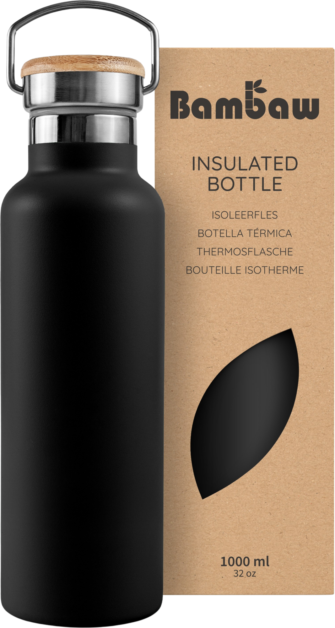 Insulated Stainless Steel Bottle, 1000 ml 