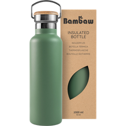 Insulated Stainless Steel Bottle, 1000 ml  - Sage Green