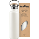 Bambaw Thermosflasche aus Edelstahl 1000 ml - Polar White