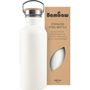 Bambaw Stainless Steel Bottle, 1000 ml  - Polar White