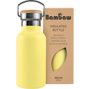 Bambaw Bouteille Isotherme en Inox 350 ml - Yellow Beam