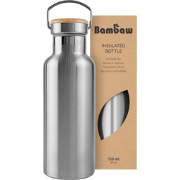Bambaw Roestvrijstalen Thermosfles, 750 ml - Natural Steel