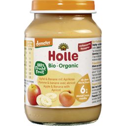 Holle Organic Apple & Banana with Apricot - 190 g