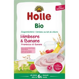 Holle Bio Ziegenmilchbrei Himbeere & Banane - 200 g