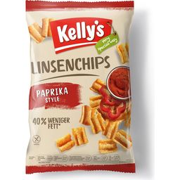 Kelly's Chipsy z soczewicy - Paprika Style - 90 g