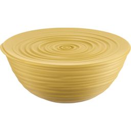 guzzini Bowl with Lid L TIERRA - Mustard yellow