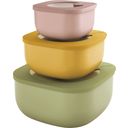 Eco Store & More Storage Containers, Set of 3