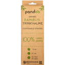 pandoo Pailles Jetables en Bambou | 21 cm - 50 pièces