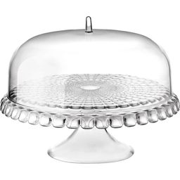 guzzini Tiffany Cake Stand with Dome, large - Transparent