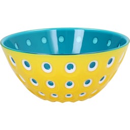 guzzini Bol LE MURRINE, Ø 25 cm - Jaune / Blanc / Bleu marine