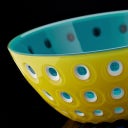 guzzini Bowl Ø20cm LE MURRINE - yellow / white / marine blue