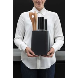 Blok na nože s prostorem pro kuchyňské náčiní - 1 ks