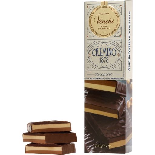 Venchi Cremino Gianduia reep met pure chocolade - 200 g