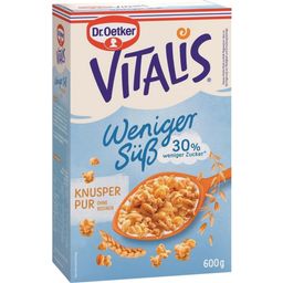 Vitalis - płatki śniadaniowe, mniej słodkie, Knusper Pur - 600 g