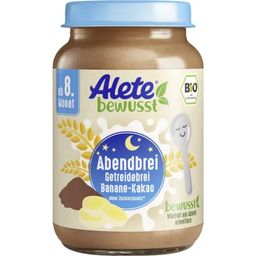 Alete Pappa Serale Bio - Banana e Cacao - 190 g