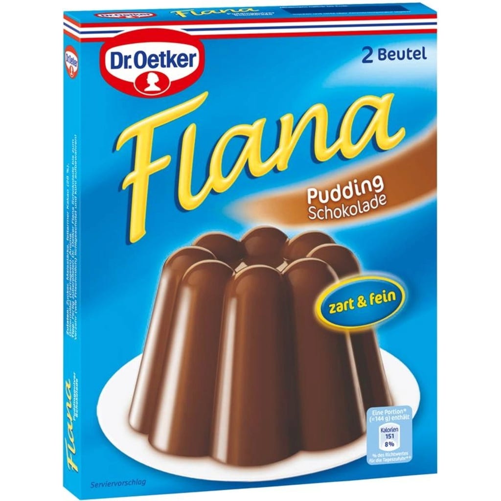 Dr. Oetker Flana pudding - Set van 2 - Piccantino Onlineshop