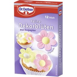 Dr. Oetker Eetbare Decoratie - Bloemen - 12 stuks
