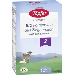 Töpfer Bio Folgemilch aus Ziegenmilch 2 - 400 g