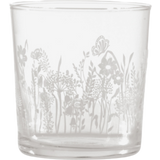 Babila - szklanka z motywem łąki, zestaw 6 sztuk