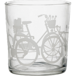 Babila - szklanka z motywem rowerów, zestaw 6 sztuk