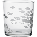 Babila - szklanka z motywem ryb, zestaw 6 sztuk - 1 zestaw