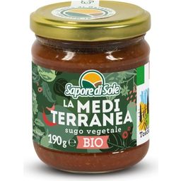 Organic Vegetable Sauce - La Mediterranea Sugo Vegetale - 190 g