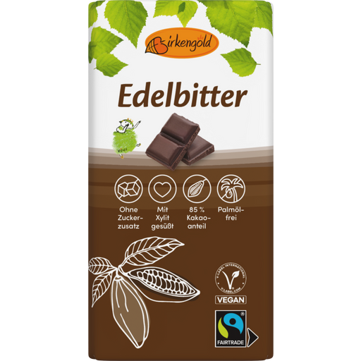 Birkengold Temna čokolada 85% - 100 g