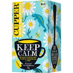 CUPPER Organic Keep Calm Tea - 20 čajových sáčků
