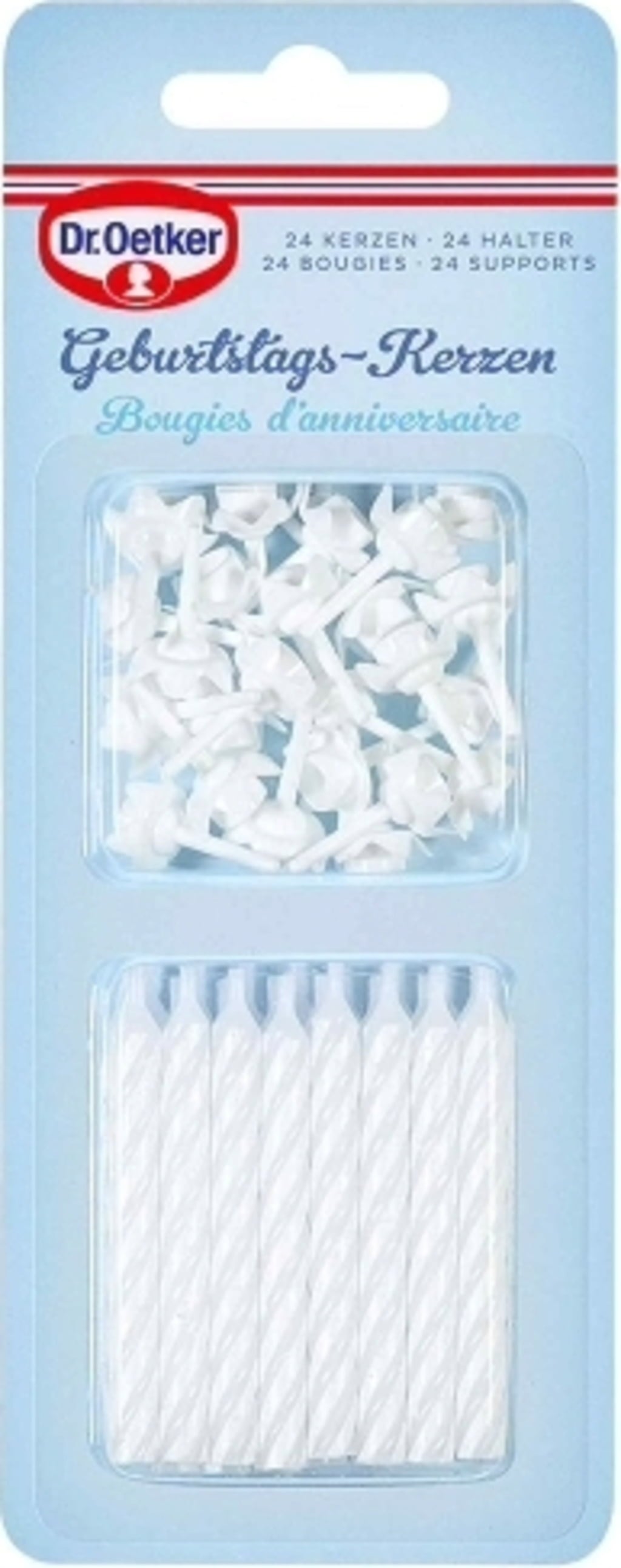 Bougies d'Anniversaire, blanches