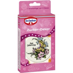 Dr. Oetker Cukor tortadísz - Pillangó