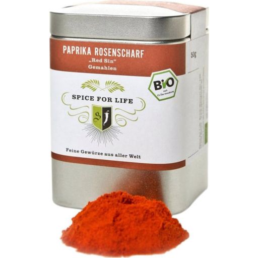 Spice for Life Organic Rosenscharf Paprika- Red Sin