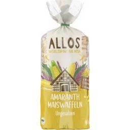 Allos Bio amarantové kukuřičné vafle, nesolené - 100 g