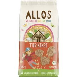 Allos Bio sušenky ve tvaru zvířátek - 150 g