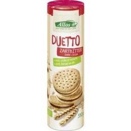 Allos Organic Duetto Biscuits - Dark Chocolate - 330 g